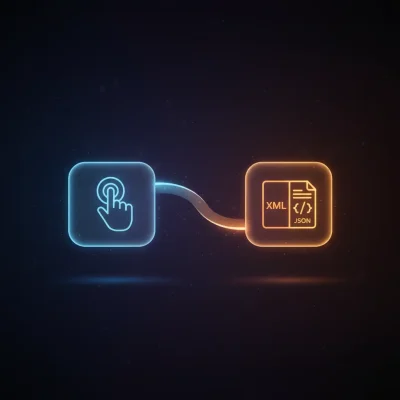n8n workflow manually triggers XML string parsing into JSON object preserving attributes and hierarchy