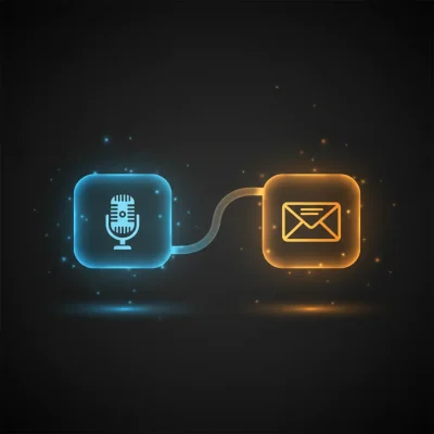 n8n workflow automating podcast transcript summarization, topic extraction, research, and email digest delivery