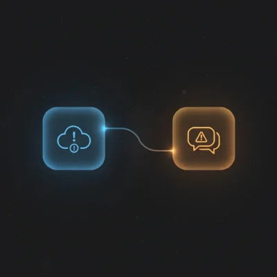 n8n workflow monitoring Netlify deployFailed events and sending Slack alerts for deployment failures