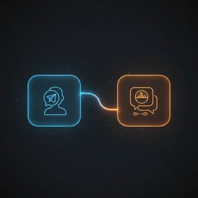 Diagram of n8n workflow automating daily vegan recipe delivery via Telegram, Airtable, and Spoonacular API