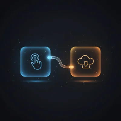 n8n workflow manually triggers Google Drive file download and saves it locally as a PDF