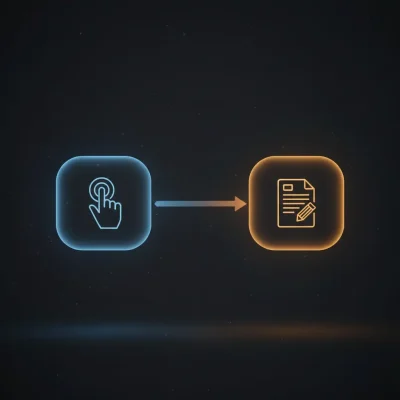 n8n workflow automating Strapi CMS post creation and update with six connected nodes for content management