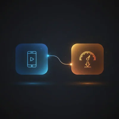 Diagram of n8n workflow controlling qBittorrent download speed based on remote media playback commands