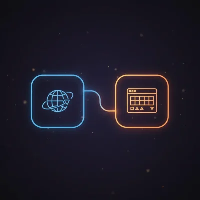 n8n workflow creating a webhook that reads Google Sheets data and returns a Bootstrap-styled HTML table