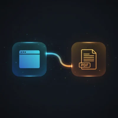 n8n workflow automating webpage to PDF conversion using ConvertAPI with local file saving