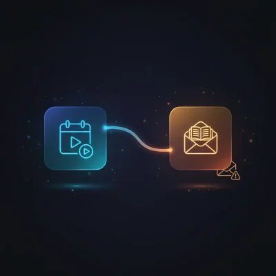 Isometric illustration of an n8n workflow automating weekly juvenile literature book recommendations via email