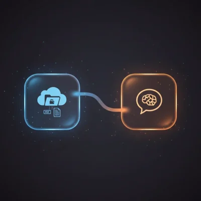 n8n workflow automating AI-powered file ingestion and semantic search in Supabase storage