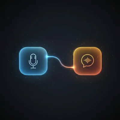 n8n workflow diagram integrating ElevenLabs voice, OpenAI chatbot, and Qdrant vector database for RAG customer service